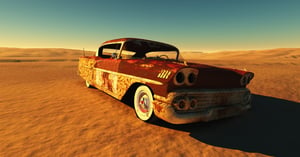 Outdoor weathering paint rust corrosion desert vehicle 1200x630