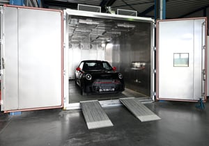 imat test laboratory Environmental simulation Climatic tests Climatic chamber Complete vehicle